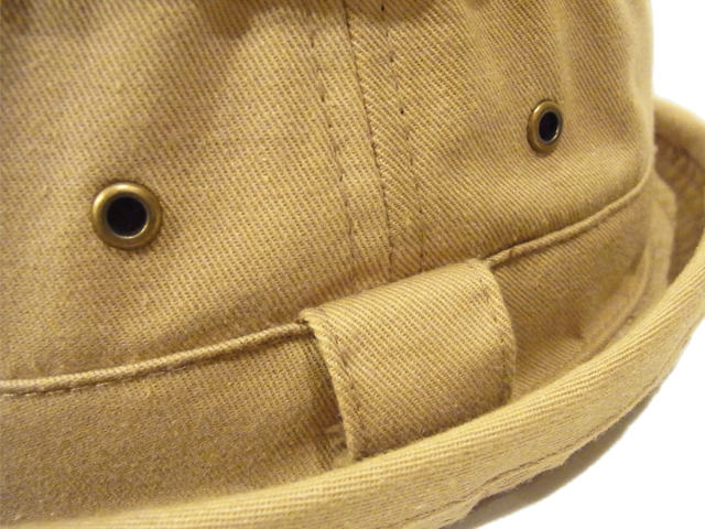 【KNOWLEDGE（ナレッジ）】　Cotton Terrapinch Hat　カラー：ベージュ