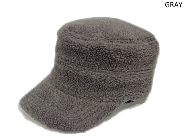 【KNOWLEDGE（ナレッジ）】　Pile Wool Work Cap　カラー：グレー