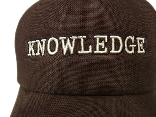 【KNOWLEDGE（ナレッジ）オリジナル】　KNOWLEDGE Linen Mesh Cap　カラー：ブラウン